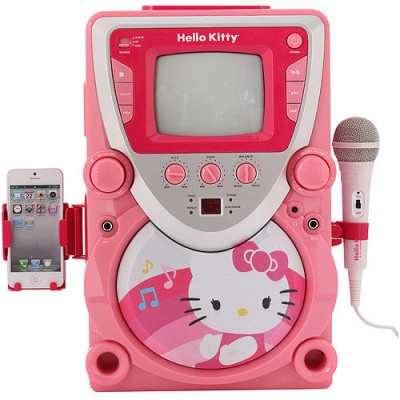 Hello Kitty CD Karaoke System with Screen   551405752